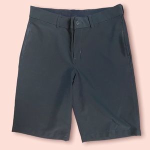 NIKE DRY FIT GOLF SHORT, BOYS, BLACK, SIZE LARGE